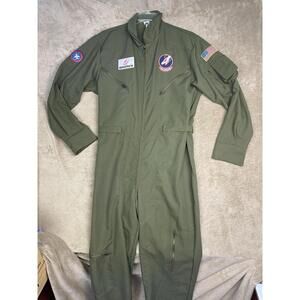 Amscan Top Gun: Maverick Adult Mens Flight Suit Costume | Standard